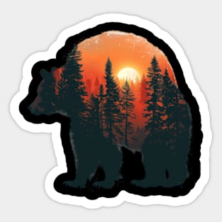 Grizzly Bear Influence Sticker